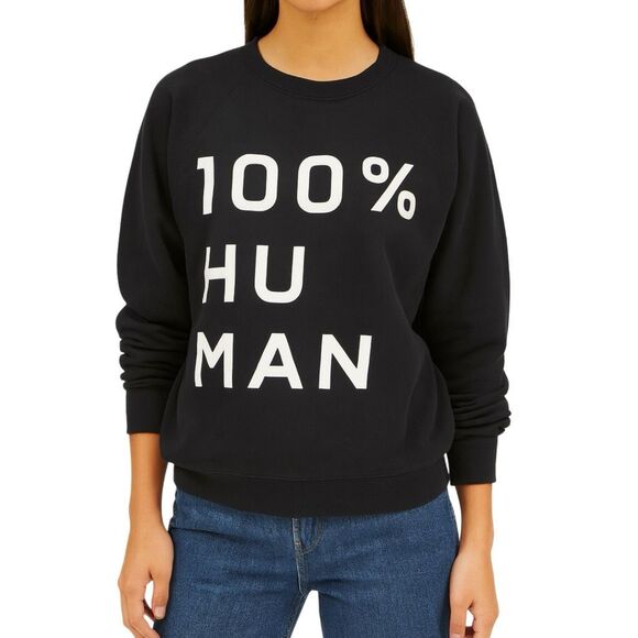 Everlane 100% HUMAN Crew Neck Sweatshirt - Size Medium - Picture 1 of 6
